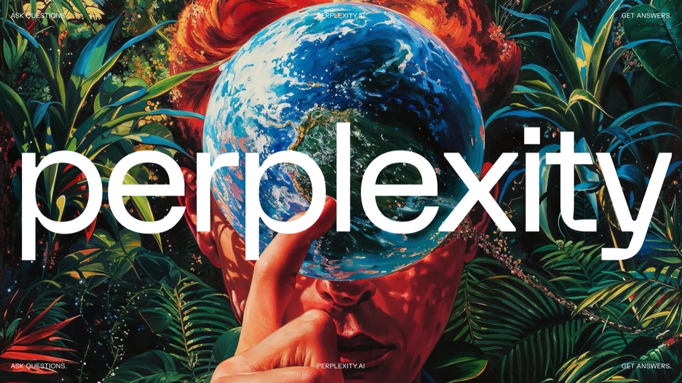 Perplexity ads pitch deck from the 2Slides Gallery, a reference for proposal structure