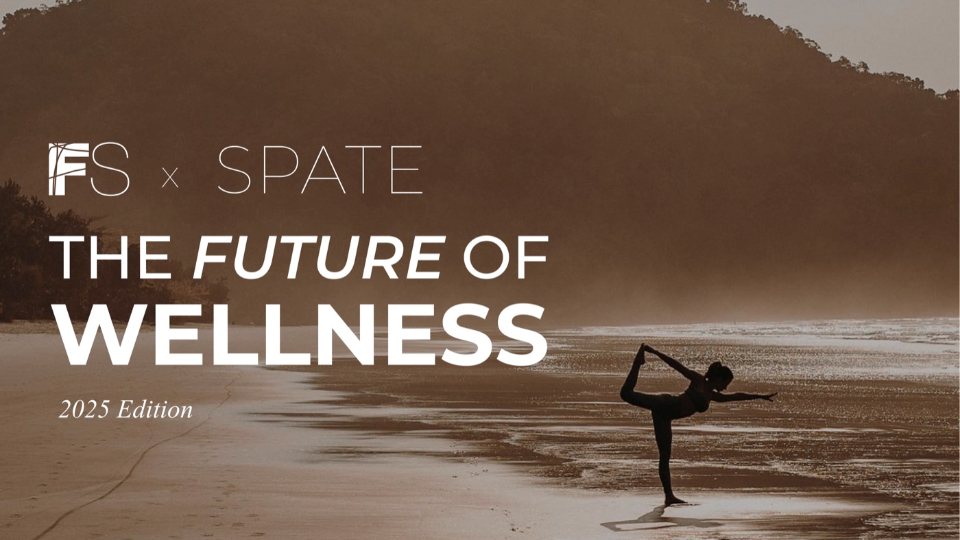 The Future of Wellness 2025 reference deck from the 2Slides Gallery, a calm health-sector visual style
