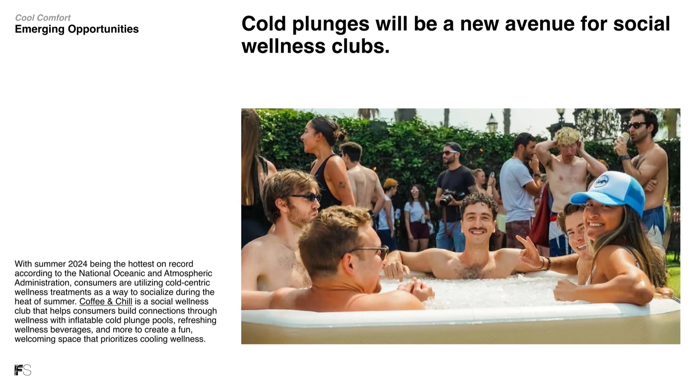 The Future of Wellness 2025 reference deck from the 2Slides Gallery, a calm health-sector visual style